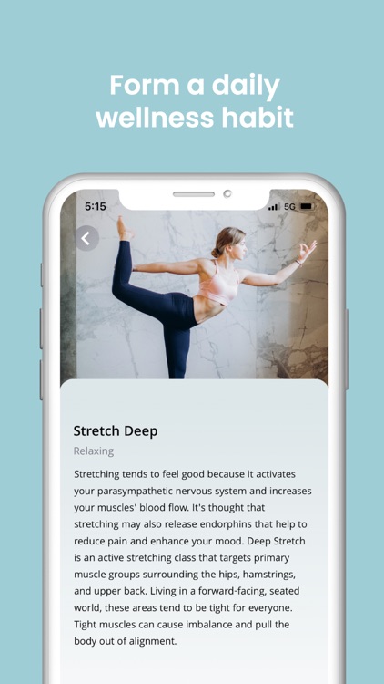 Wellnista: Curated routines