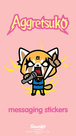 Game screenshot Aggretsuko Stickers mod apk