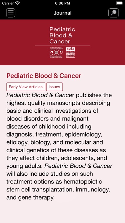 Pediatric Blood & Cancer