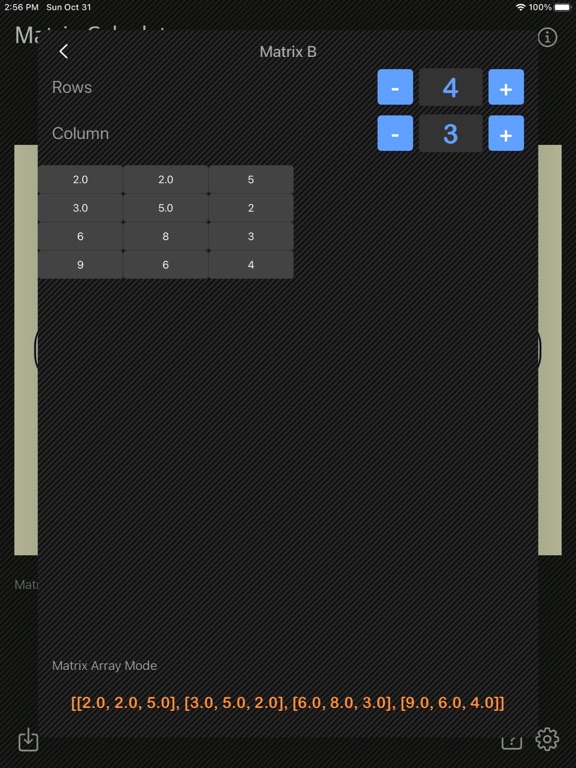 Matrix Calc Plus screenshot 16