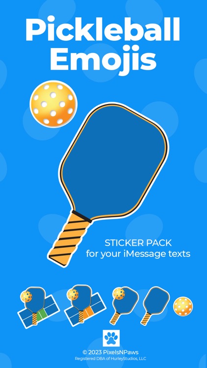 Pickleball Emojis screenshot-0