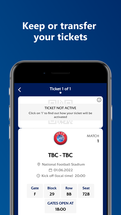 UEFA Mobile Tickets screenshot 3