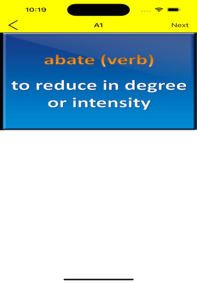 SAT Vocabulary Flashcard screenshot 2