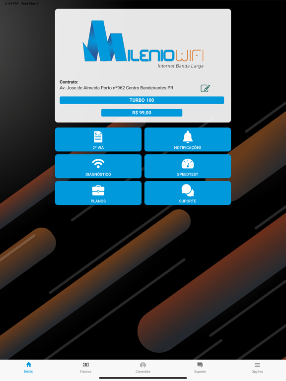 Milenio WiFi screenshot 2