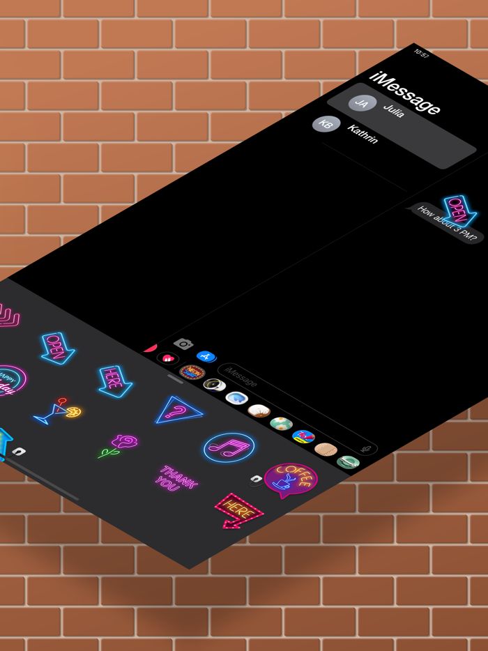 Neon Signs Animated Sticker