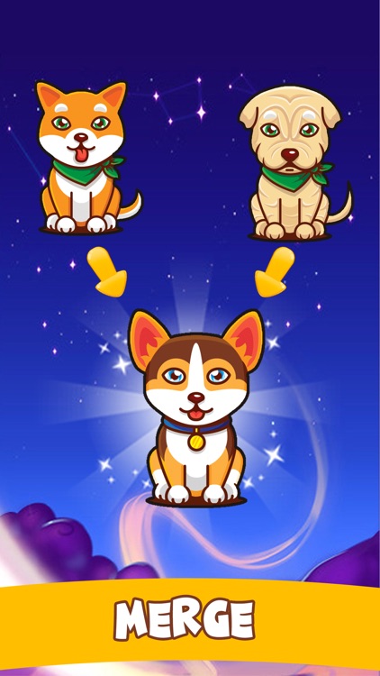 Merge Dogs in Space Idle Game screenshot-3