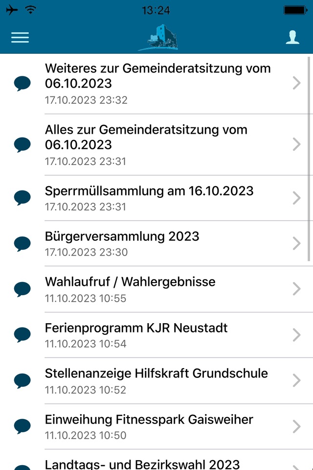 FlossenBÜRGERapp screenshot 2