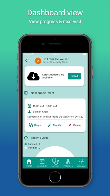 AURORA Clinic app