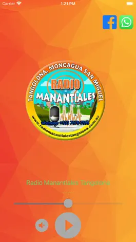 Game screenshot Radio Manantiales Tangolona apk