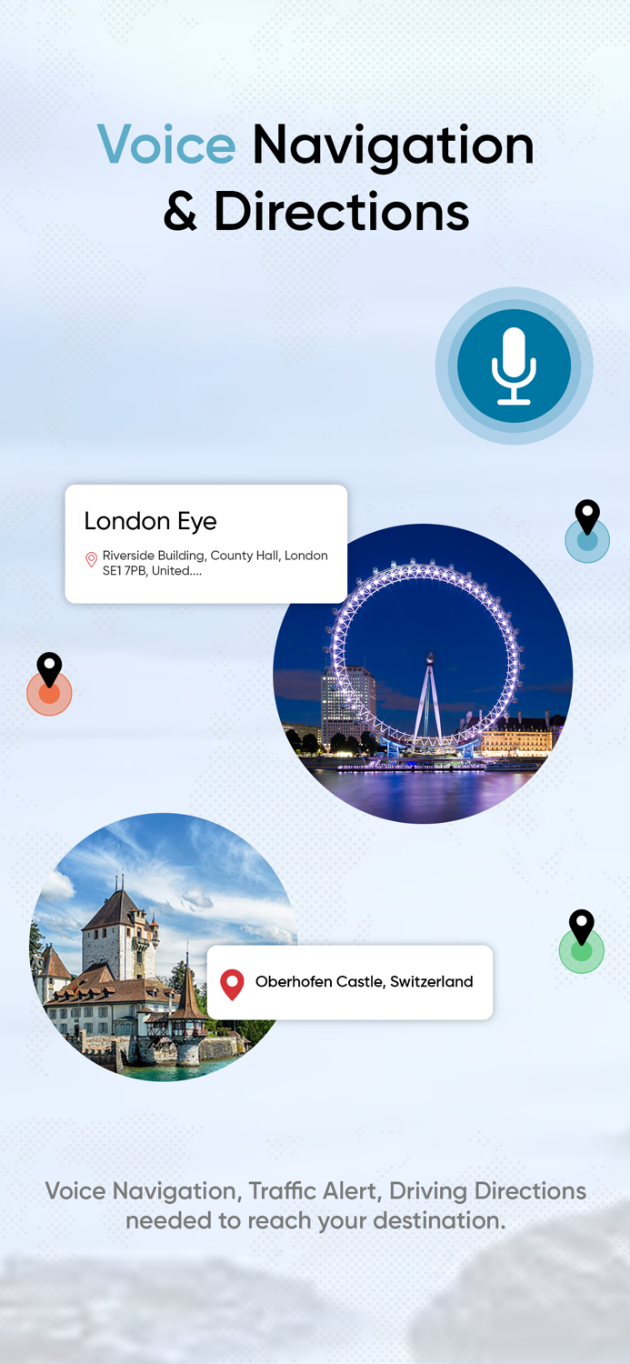 Voice GPS Driving Direction