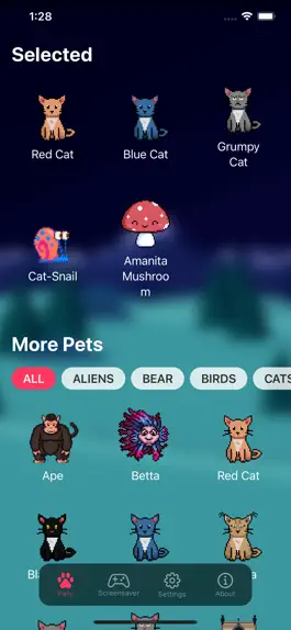 Game screenshot Desktop Pets apk