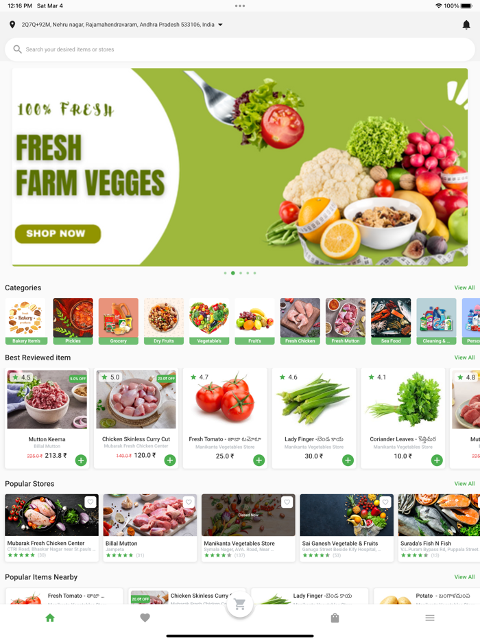 Fresh  Fresh Instant Delivery