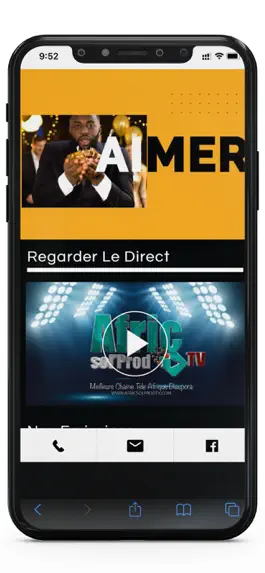 Game screenshot AfricsolProd TV apk