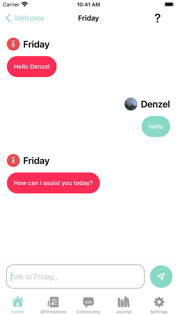 Friday Mental Health Support