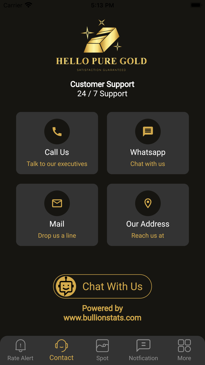 Hello Pure Gold Bullion