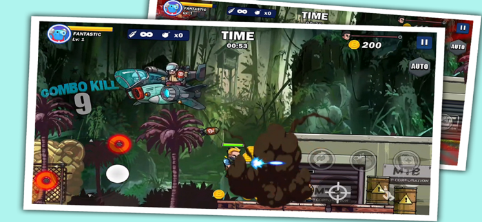 Metal Warrior- Gun Shooting