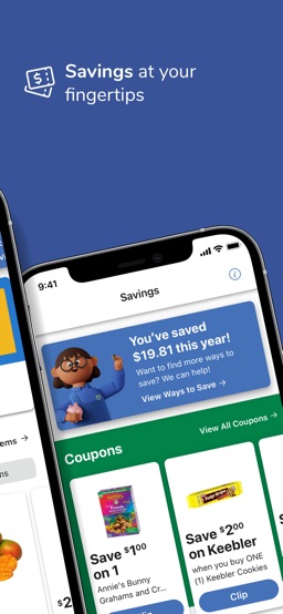 Fred Meyer app screenshot