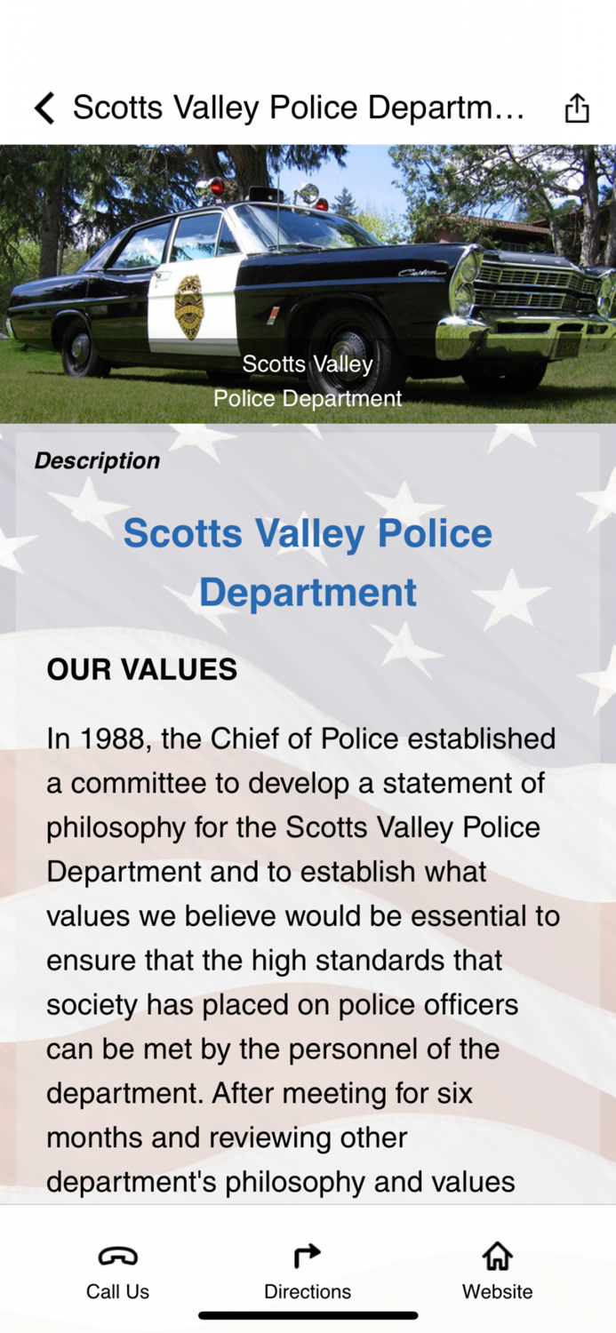 Scotts Valley PD