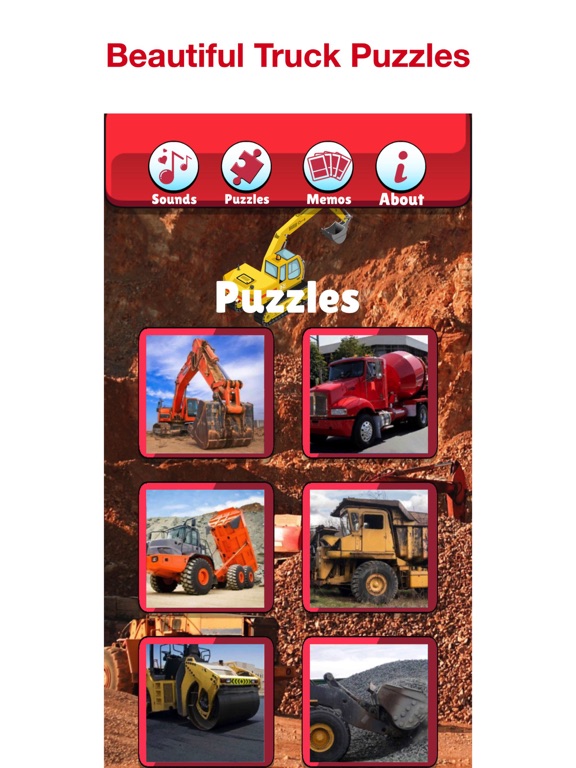 Construction Truck Kids Games! screenshot 3