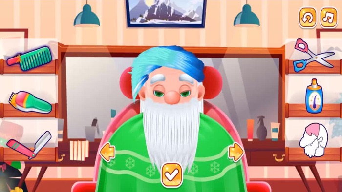 123Games Santa Haircut
