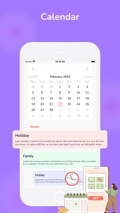 Color Note: Lock Notes Widget screenshot-5