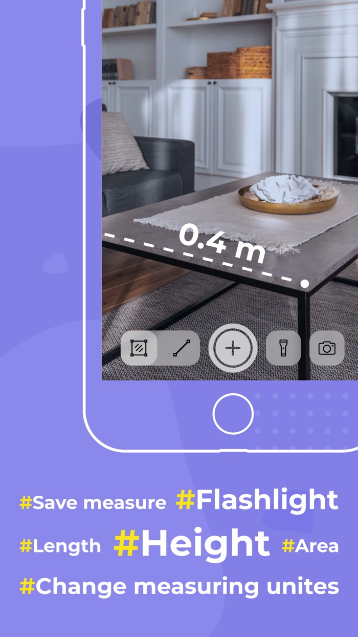 Ruler AR -  Measuring inches