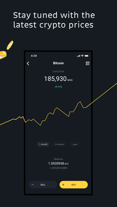 Bitso - Compra bitcoin fácil screenshot 4