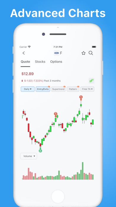 Fiviews - Stock Screener Screenshot