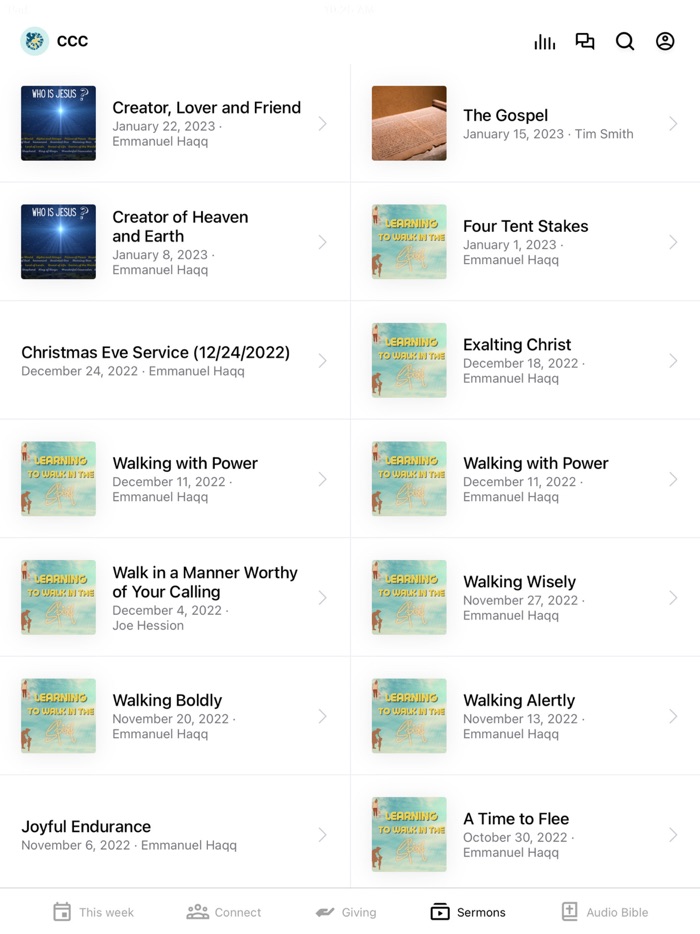 Christ Community Church DCI