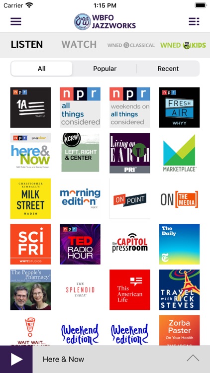 JazzWorks Public Radio App screenshot-3