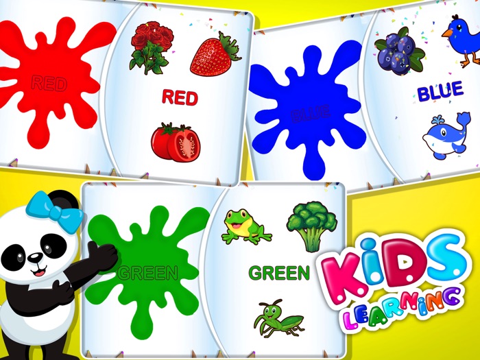 Kids Learning ABC-123-Shapes