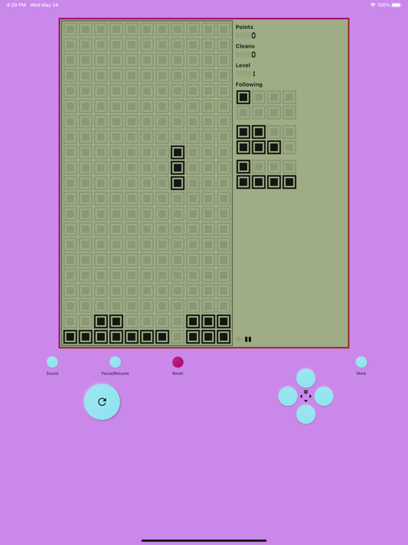 Falling Block Puzzle: Retro screenshot 2