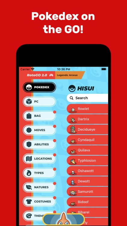 real life pokedex app