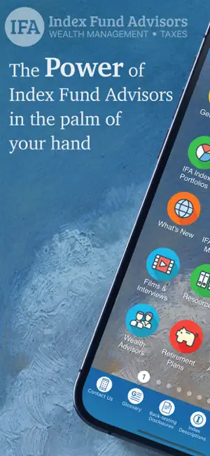 Imágen 1 IFA: Index Fund Advisors iphone