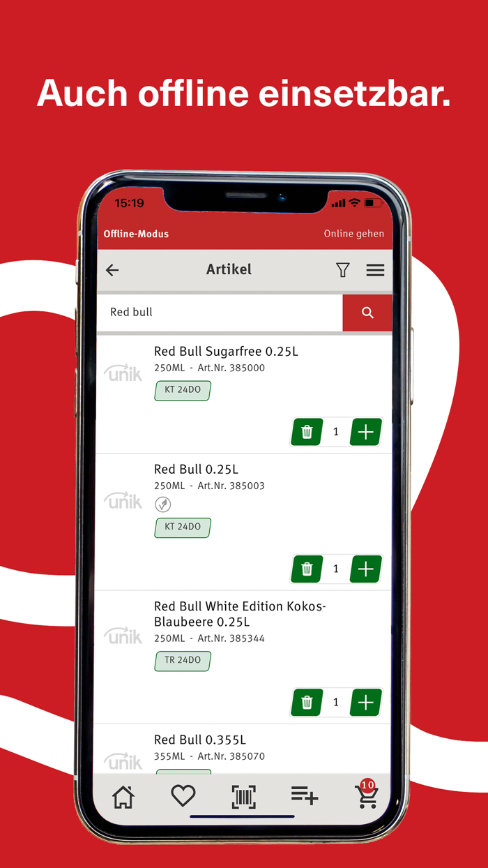 unik. Einzigartig gut versorgt