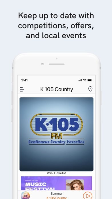 K 105 Country screenshot 3