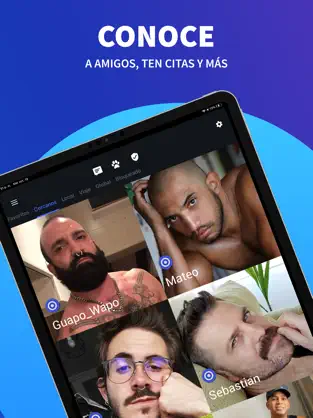 Imágen 2 Wapo: app de citas hombres gay iphone