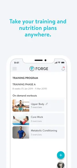 Game screenshot Forge Fitness and Nutrition hack