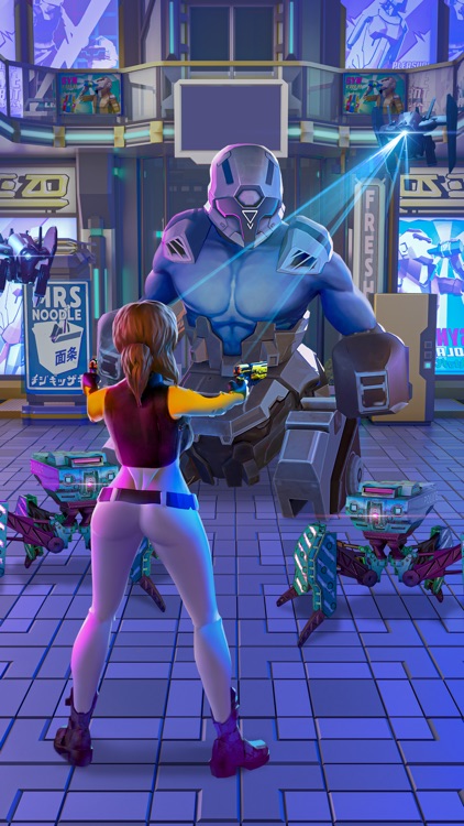Cyber Punk Hero: Roguelike RPG screenshot-0