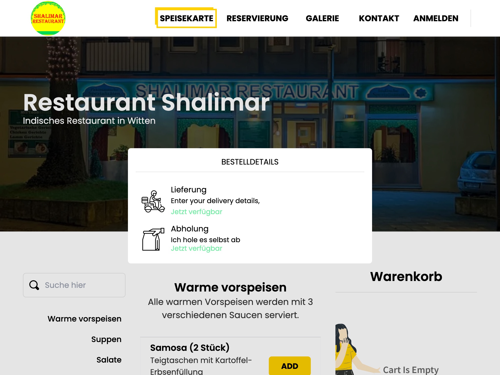Restaurant Shalimar screenshot 2