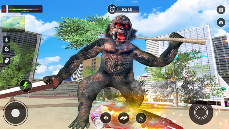 Bigfoot Yeti Gorilla Rampage screenshot-3