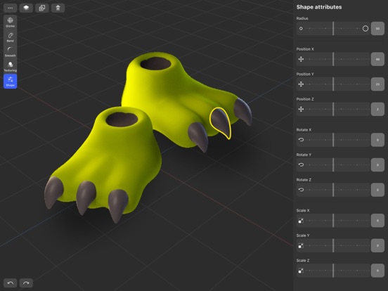 Shapeyard: 3D Modeling, Sculpt screenshot 3