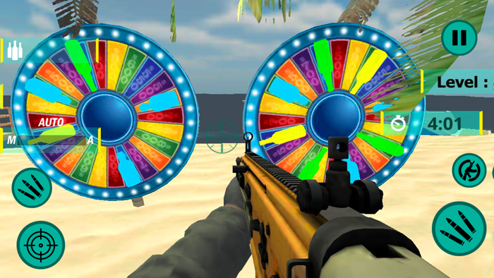 Bottle Gun Shooting Games