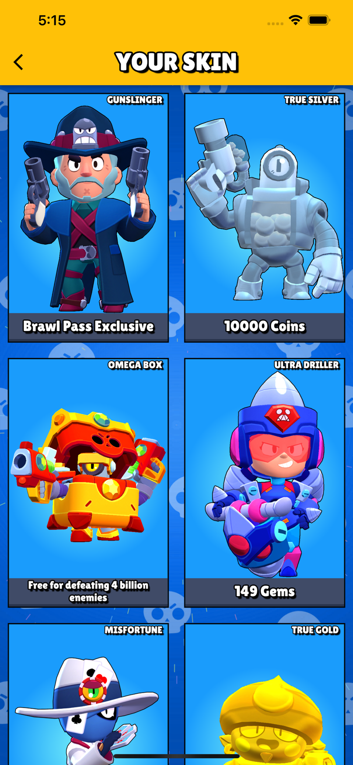 Brawl Pass and Stats for Brawl