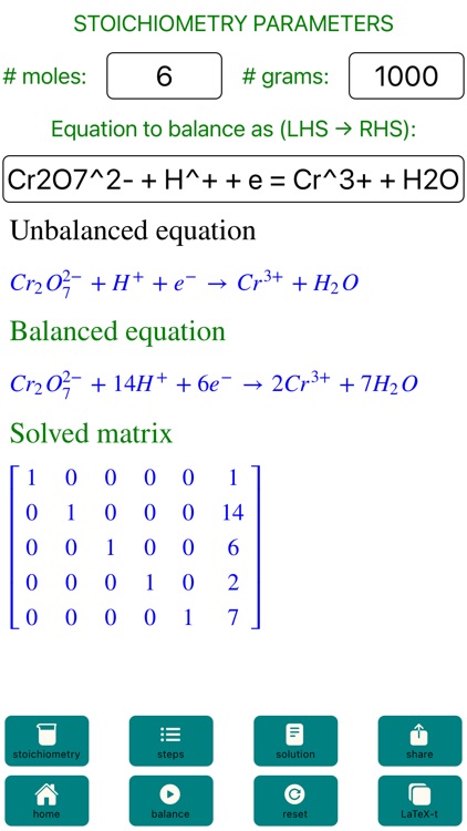 Chemical-Equation-Balance Pro screenshot-4