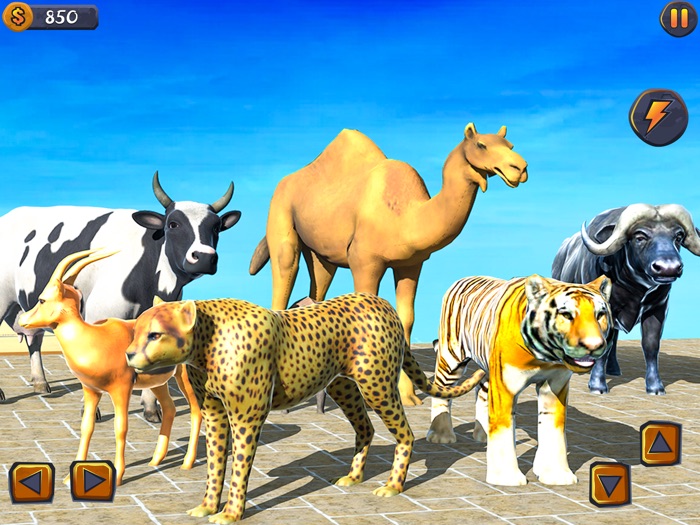 Epic Cow Parkour Sim Ramp Run