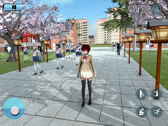 Anime Girl at High School Sim screenshot 2