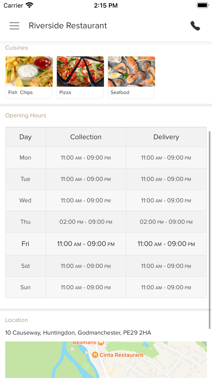 Riverside Restaurant