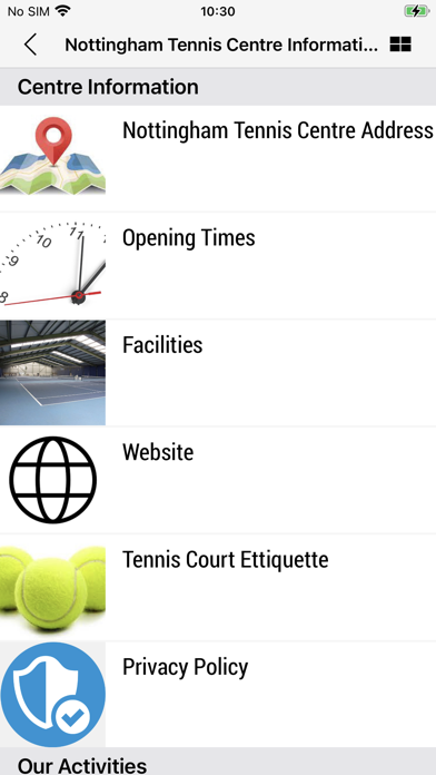 Nottingham Tennis Centre screenshot 4