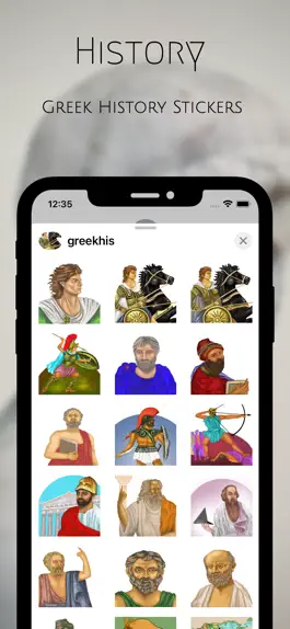 Game screenshot Greek History Stickers mod apk